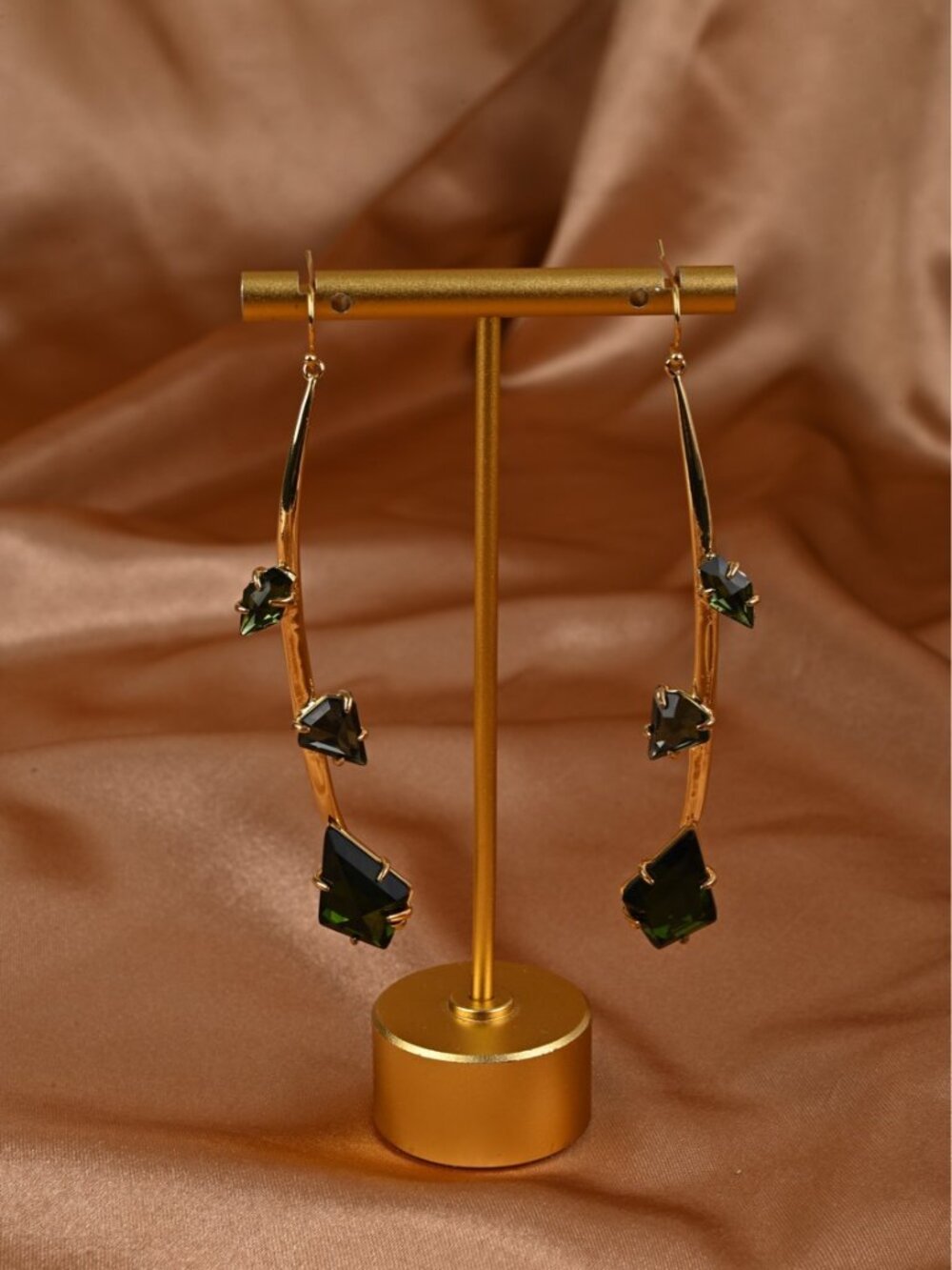 Alexis Bittar Irregular Multigem Hook Earrings - Picture 5 of 5